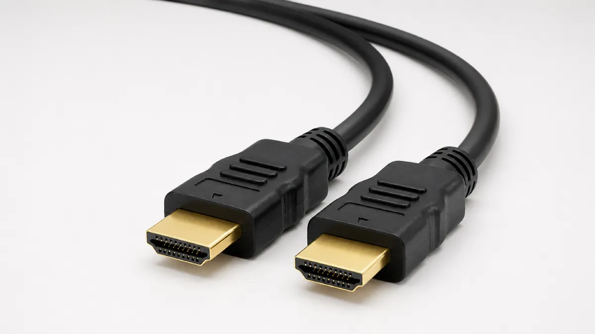 Conexión HDMI para pantallas en mesas de casino